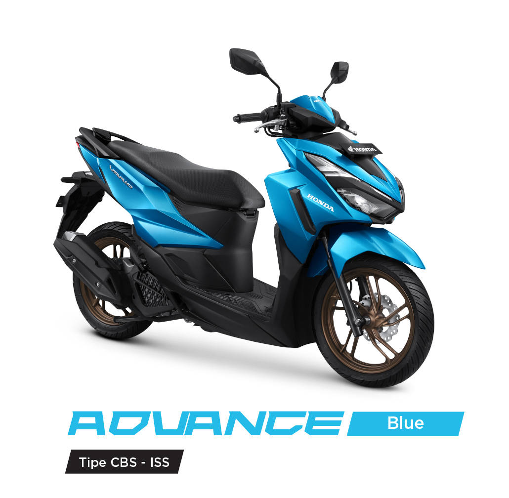 Honda Vario 125 Advance Blue CBS ISS