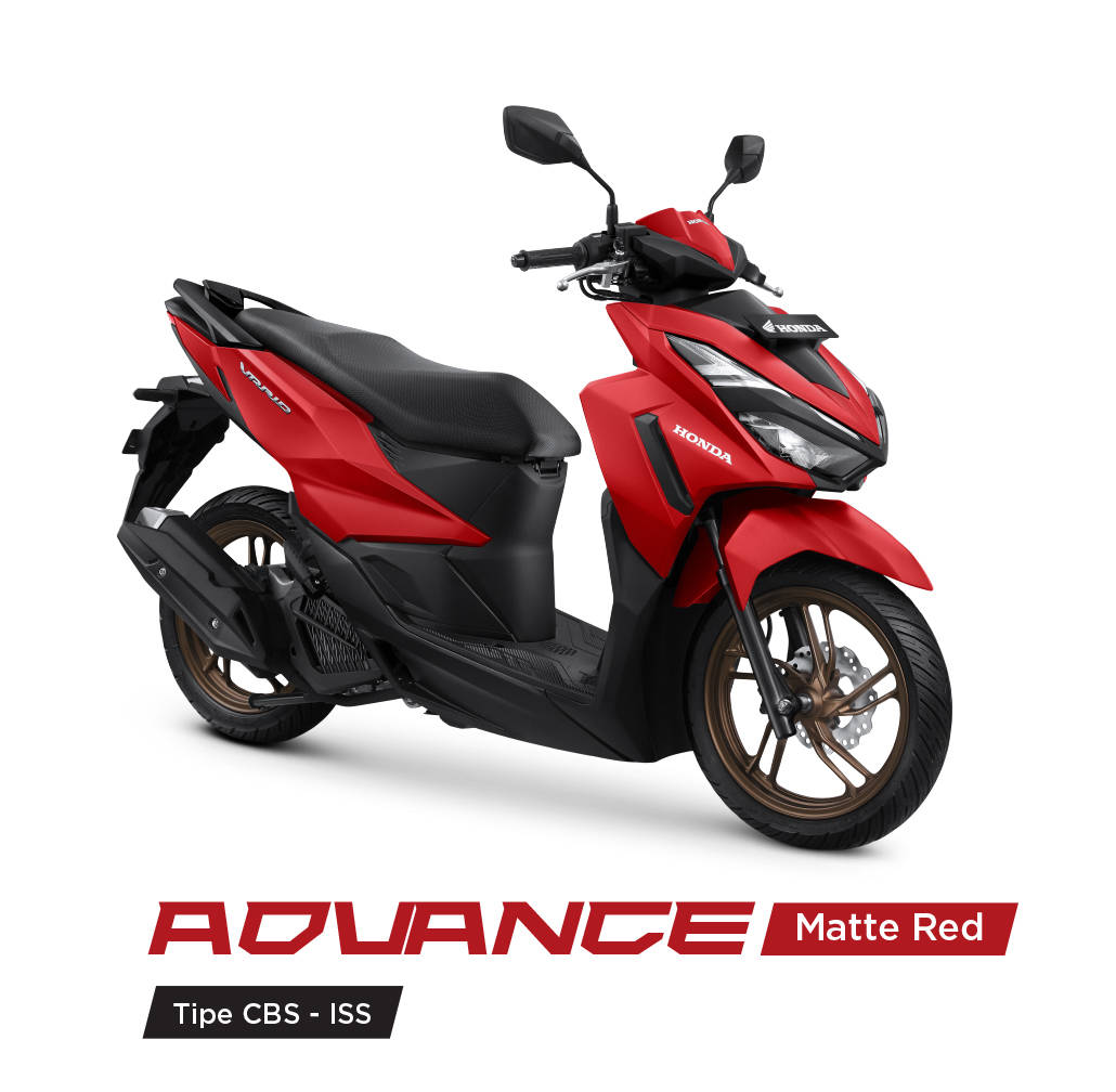 Honda Vario 125 premium Sporty Red Momorev