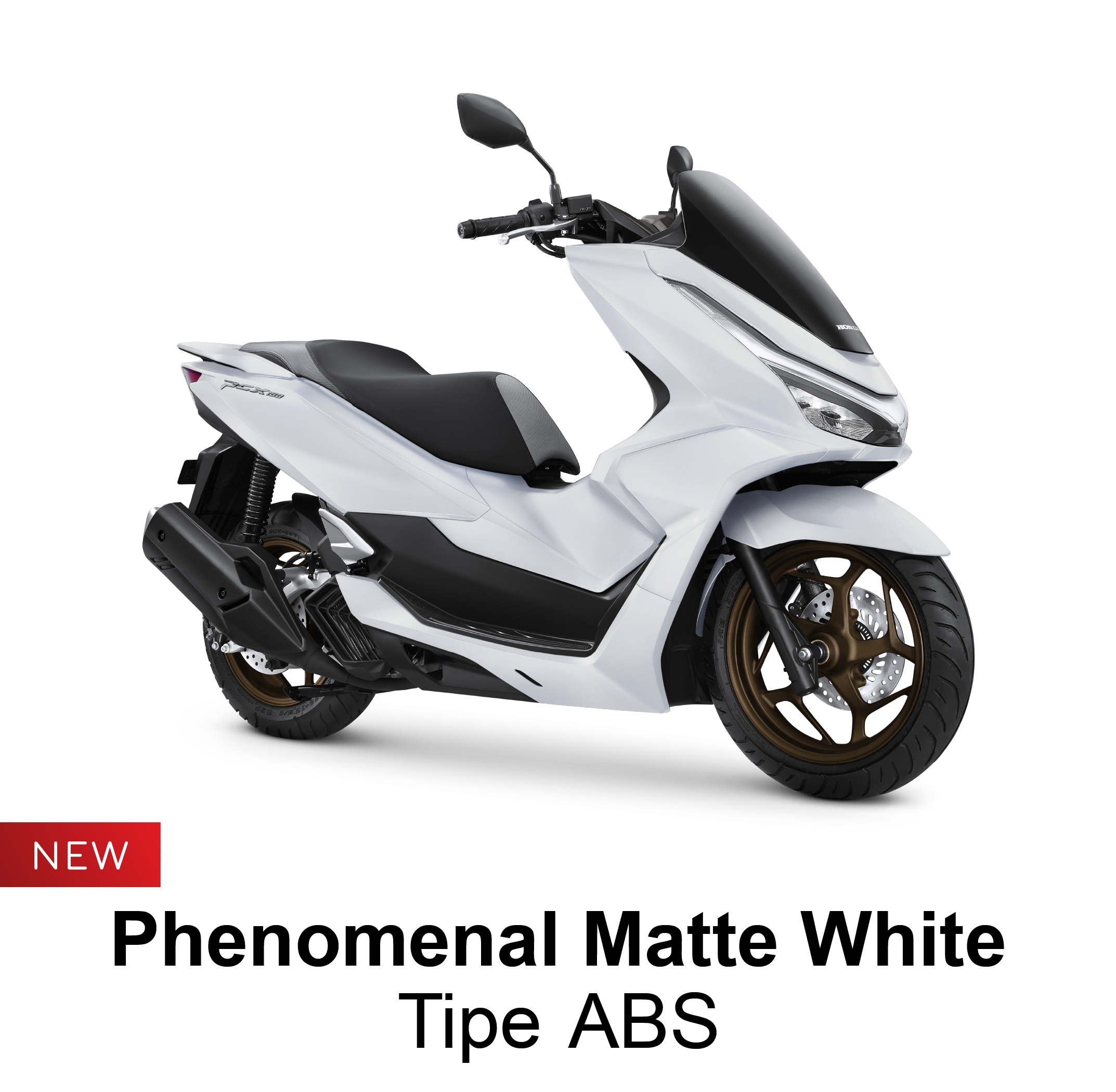 Honda PCX 160 warna putih premium