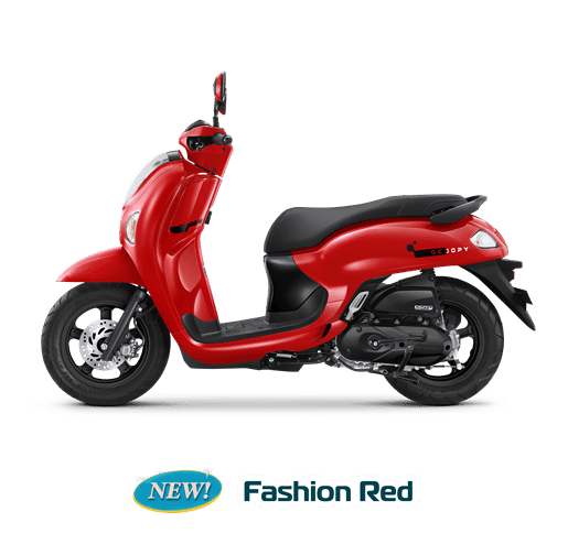 Honda Scoopy Fashion Red