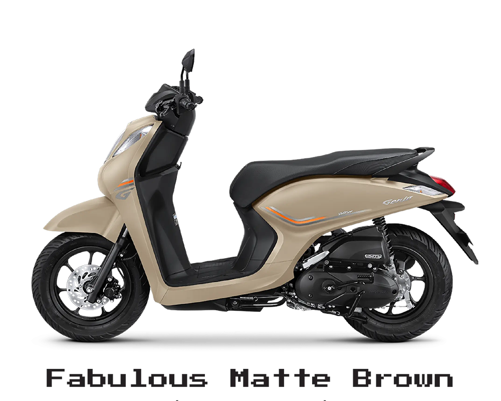 Honda Genio Fabulous Matte Brown