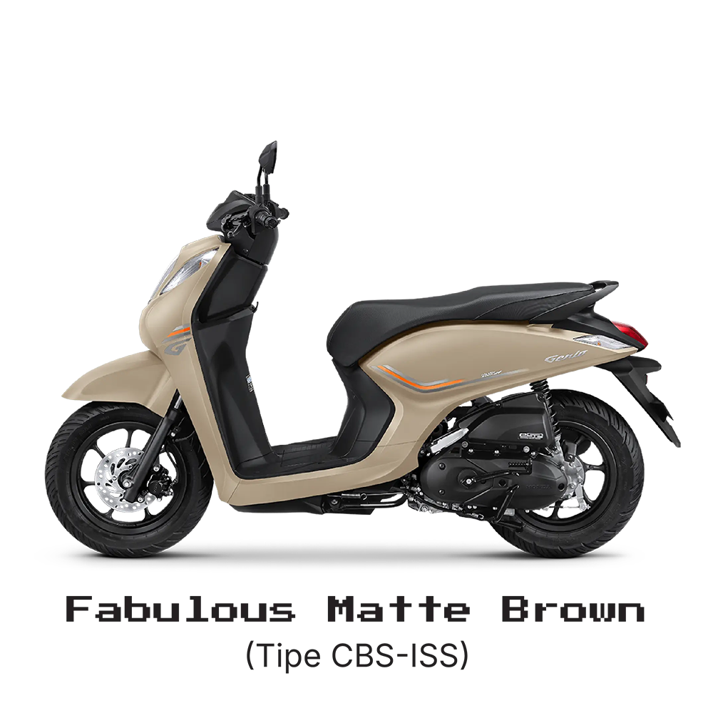 Honda Genio Fabulous Matte Brown CBS-ISS